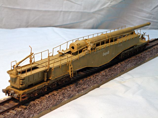 New Project/ 1:35 Trumpeter 280mm K5(E) Leopold Railroad Gun